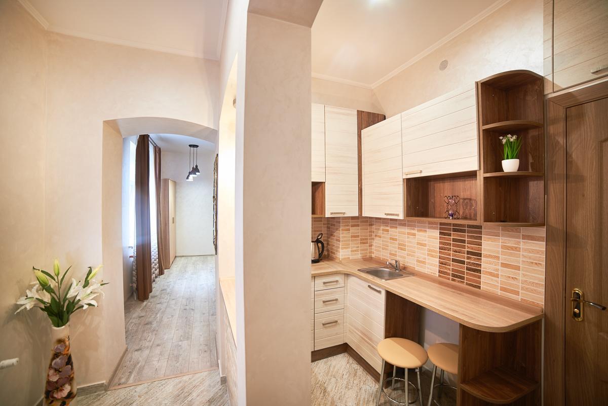 לבוב Apartment On Horodotska Street מראה חיצוני תמונה