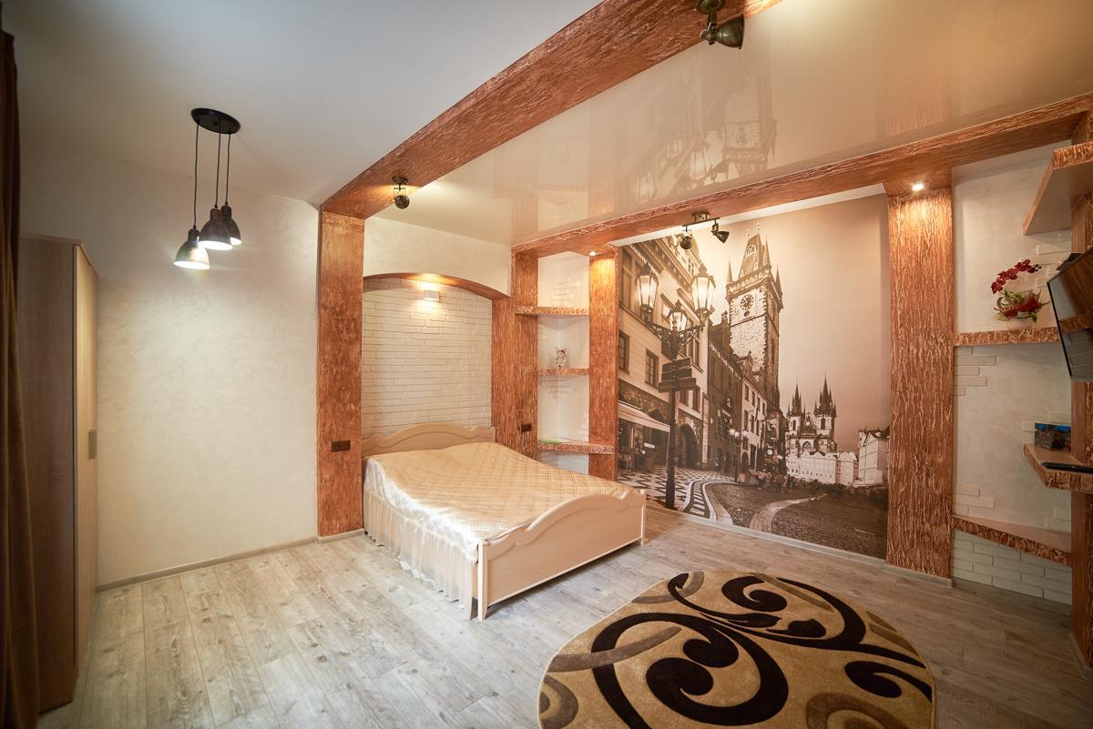 לבוב Apartment On Horodotska Street מראה חיצוני תמונה